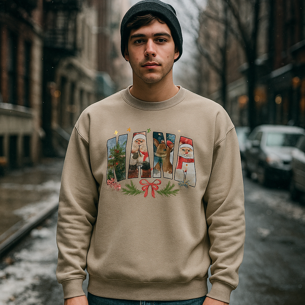 NANA Christmas Crewneck Sweatshirt – CS1