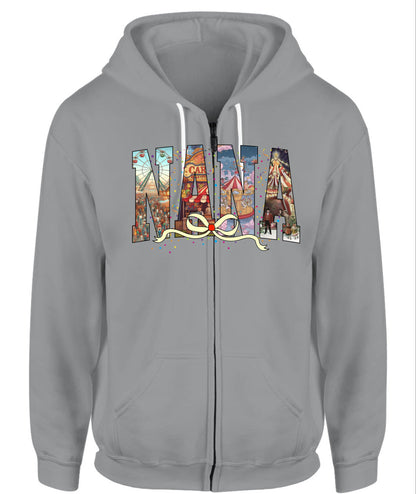 NANA Christmas Zip Hoodie – ZH1