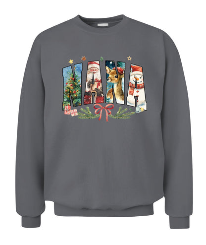 NANA Christmas Crewneck Sweatshirt – CS1